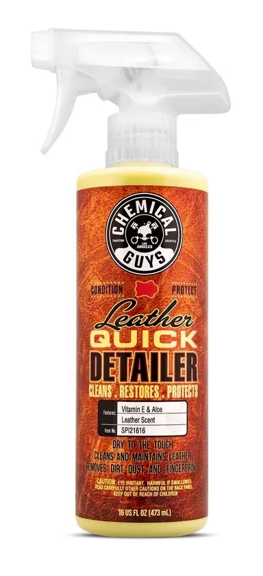 Chemical Guys Leather Quick Detailer Care Spray Matte Finish