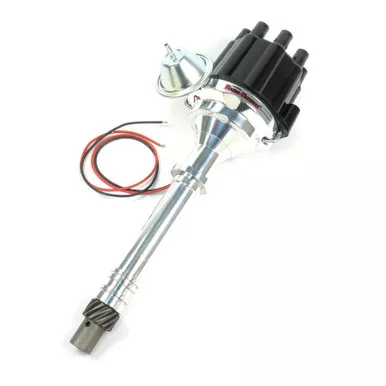Chevy V8 Billet F/T Distributor w/Bk Cap D100700