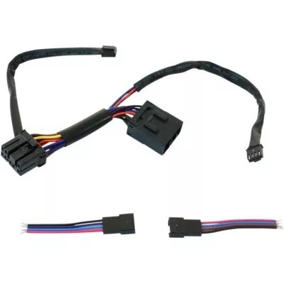 Ciro 40090 Plug & Play Machete Bag Light Wiring Harness for Harley Touring 97-13