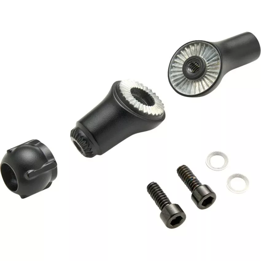 Ciro 50155 Adjust-A-Ball Black Post Joint w/ 360 Swivel