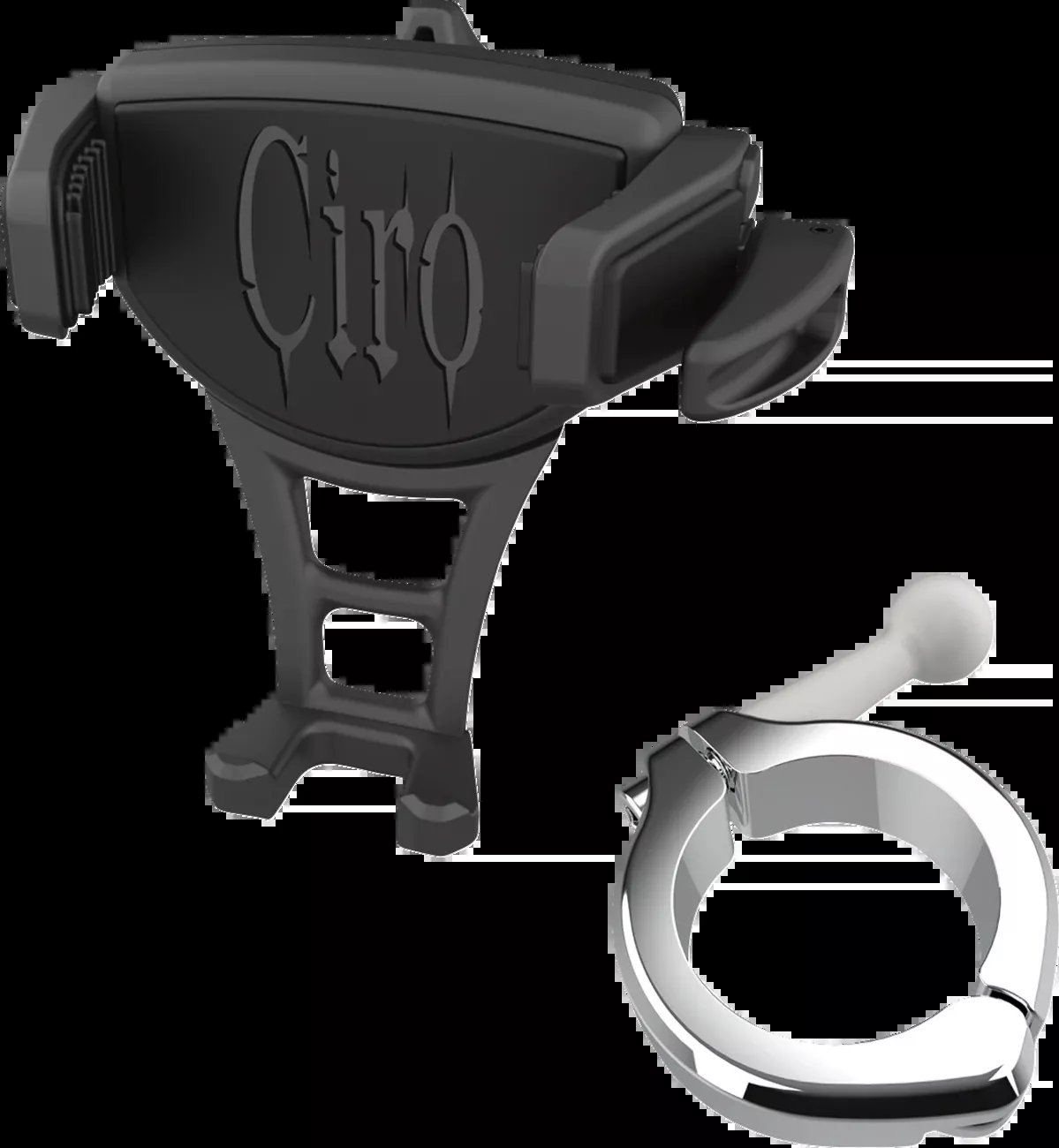 Ciro Constrictor Universal 1-1/2" Handlebar Adjustable Phone Holder Mount Kit