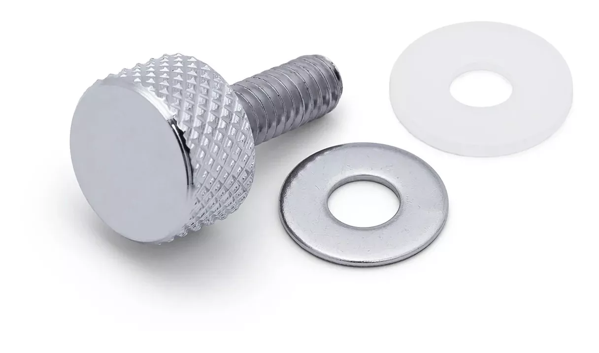Ciro Knurled Seat Thumbscrew For Harley