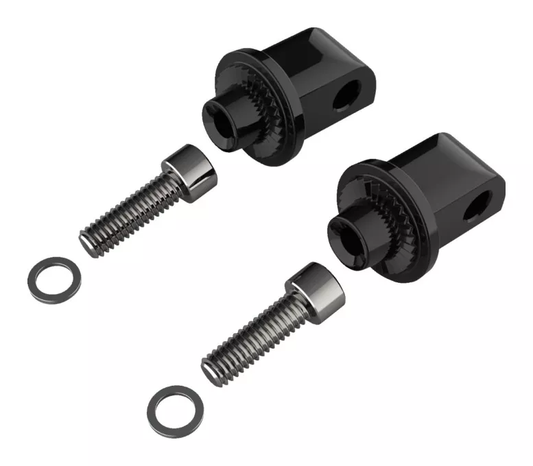 Ciro Passenger Foot Peg Adapters For Indian Touring 2014-2026