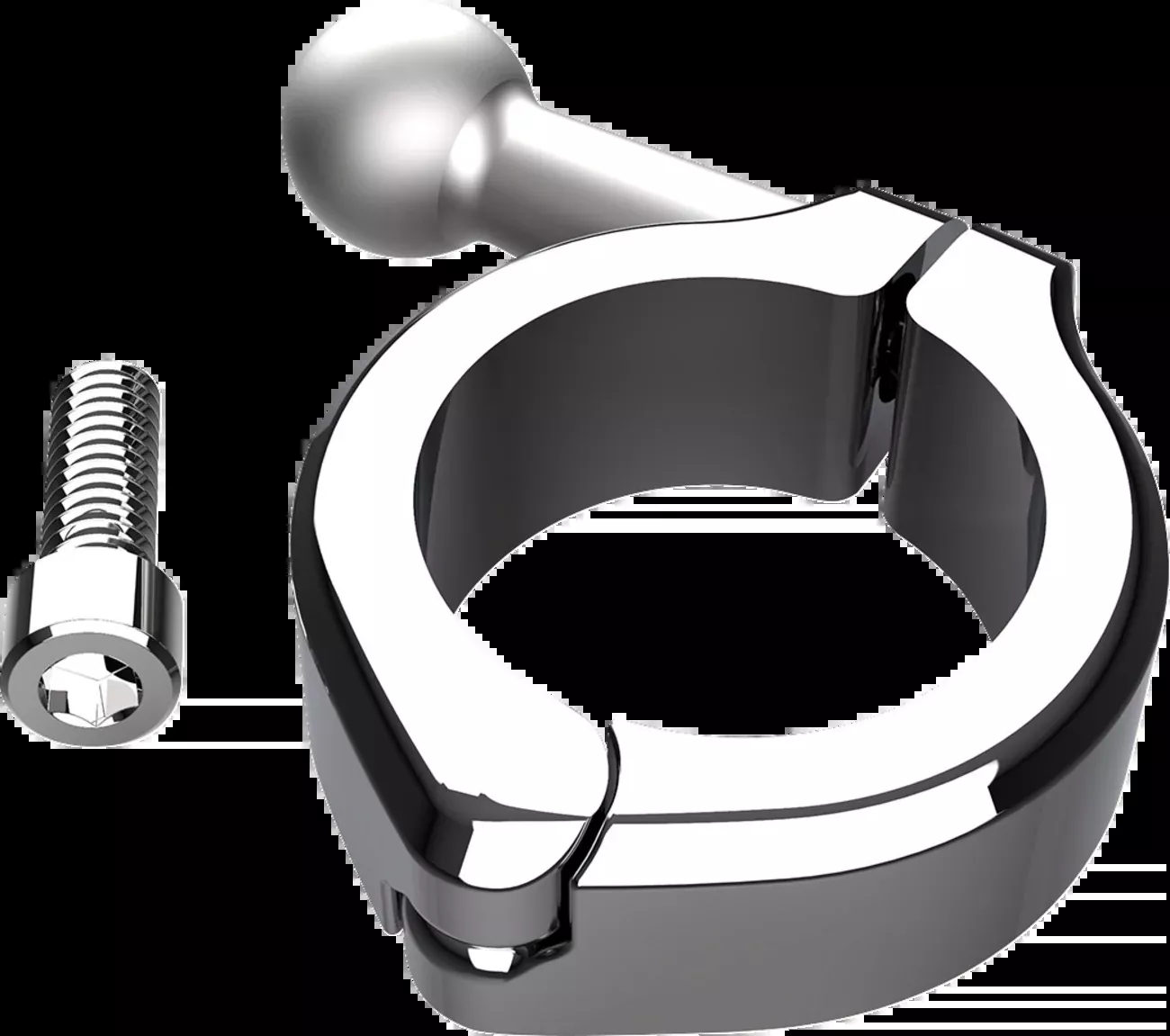 Ciro1-1/8"-1-1/4" Gen 2 Aluminum Clamp Mount Kit for Motorcycles 55139