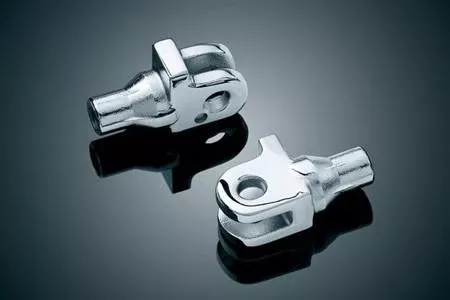 *CLEARANCE* Kuryakyn Front & Rear Footpeg AdaptersforTriumph Motorcycles Click for Fitment (pair)