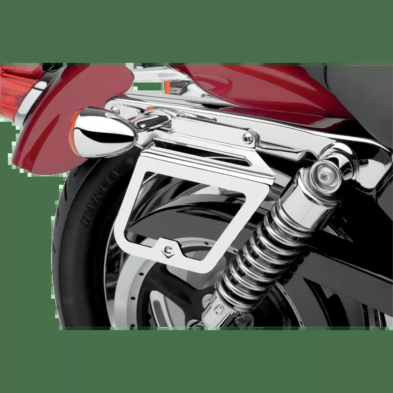 Cobra 04-17 Saddlebag Supports Chrome