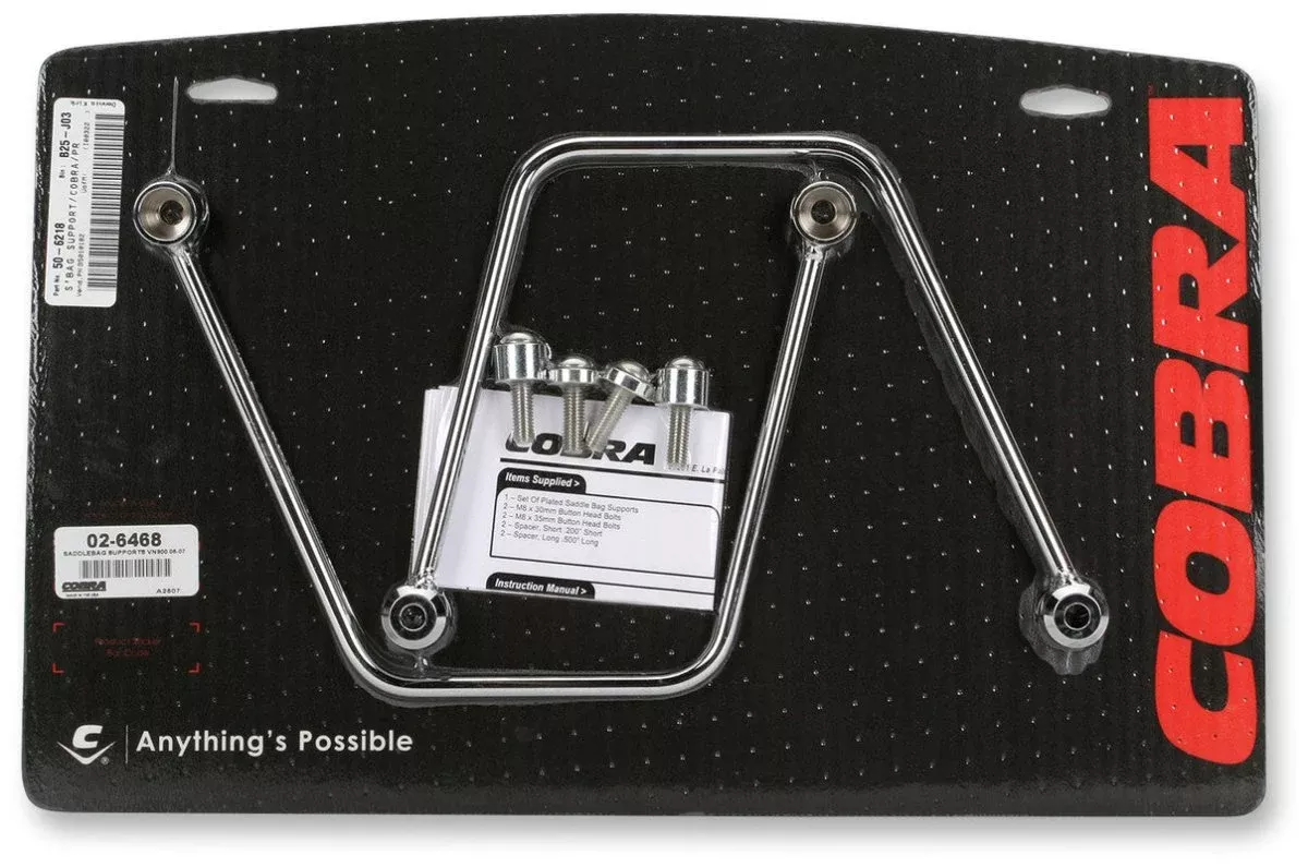 Cobra 06-17 VN900 CL/Cust S/Bag Supports