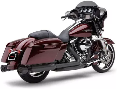 Cobra 4" Race Pro Slip On Mufflers Black 6216RB