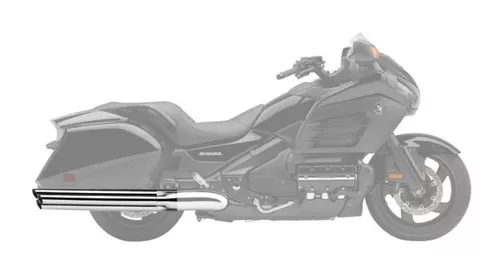 Cobra 6-into-6 Chrome Slip-On Mufflers (1217)