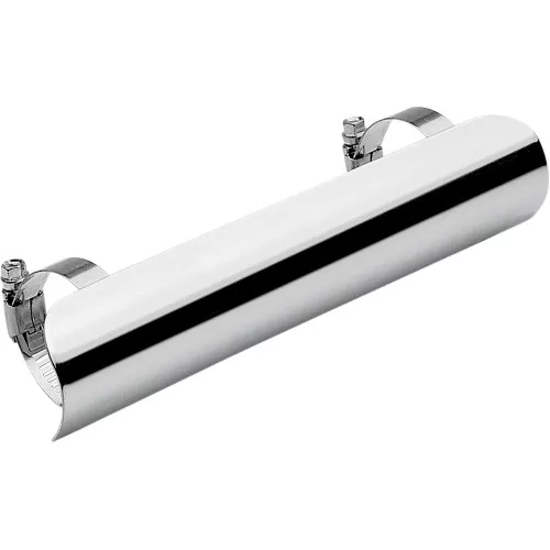 Cobra 7" Chrome Universal Heat Shield for 2" Exhaust Pipes