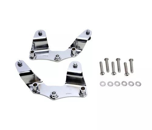 Cobra Chrome Docking Kit for Detachable Backrests & Luggage Racks (602-2100)