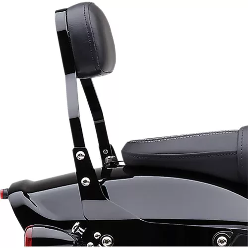 Cobra Detachable 11" Backrest Kit w/ Square Pad for 2018-Up Harley Fat Bob - Black