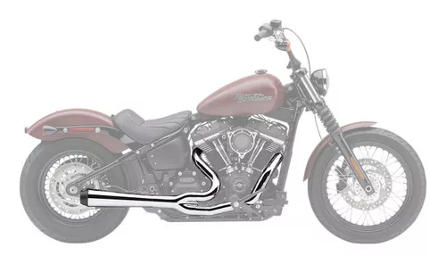 Cobra El Diablo 2-into-1 Chrome 4" Exhaust System (6479)