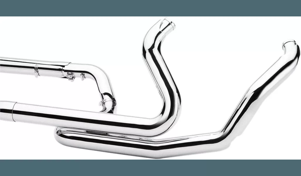 Cobra Powerport Headpipes for '10-16 Harley Davidson FL Models - Chrome