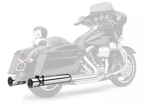 Cobra Race Pro Chrome Slip-On Mufflers (6218)