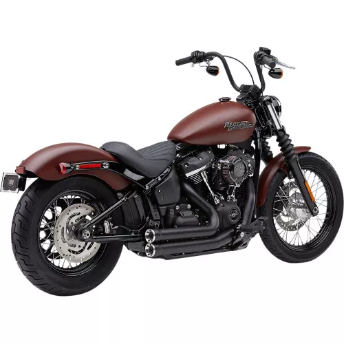 Cobra Speedster Short Exhaust for 2018-2022 Harley Softail Models* - Black