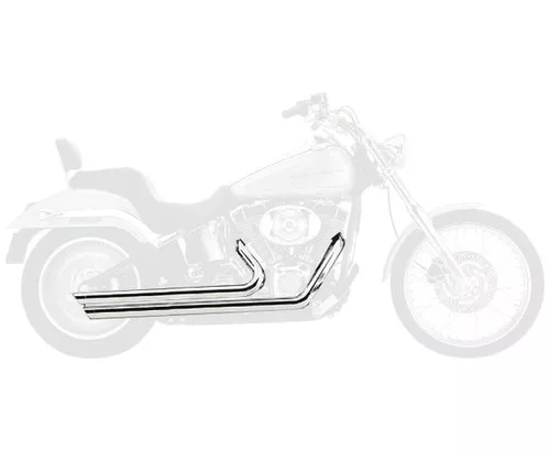 Cobra Speedster Slash-Down Chrome Exhaust System (6851)