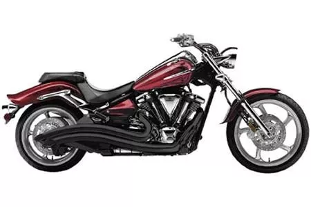 Cobra Speedster Swept Exhaust for Stryker '11-up-Black