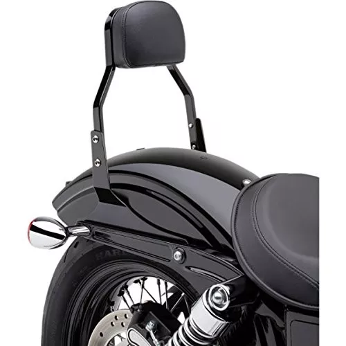 Cobra Square Mini 11" Black Sissy Bar (602-1101B)