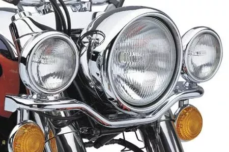 Cobra Steel Lightbar with Spotlightsfor Vulcan 1500D/E/Classic '96-up DOES NOT FIT VULCAN 1500 FUEL INJECTEDMODELS OR N MODELS