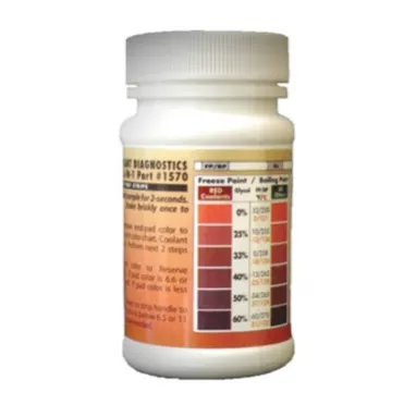 COOLANT TEST STRIPS