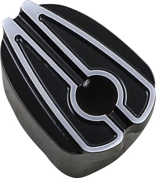 Covington Customs C1850-B Black Ripper Ignition Switch Cover Harley Touring 14-Up