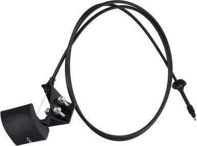 Crown Automotive 55394495AB Hood Release Cable Black