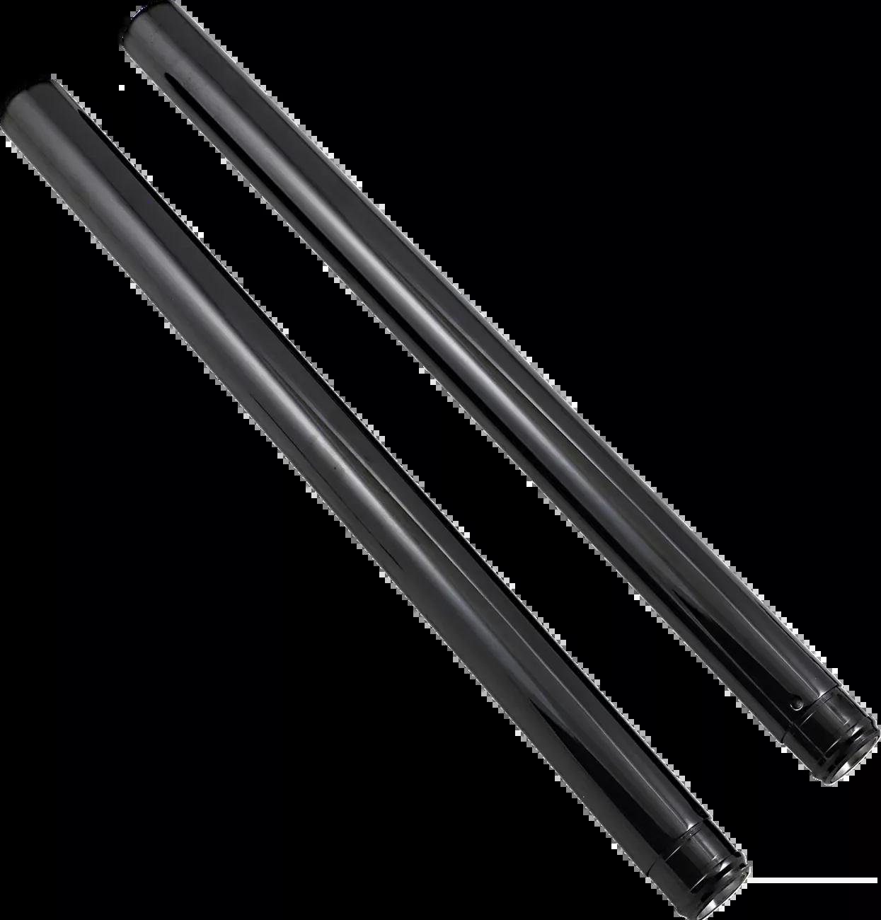 Custom Cycle 49mm Black 22.875" Fork Tubes for 2017-2025 Harley Touring 710031