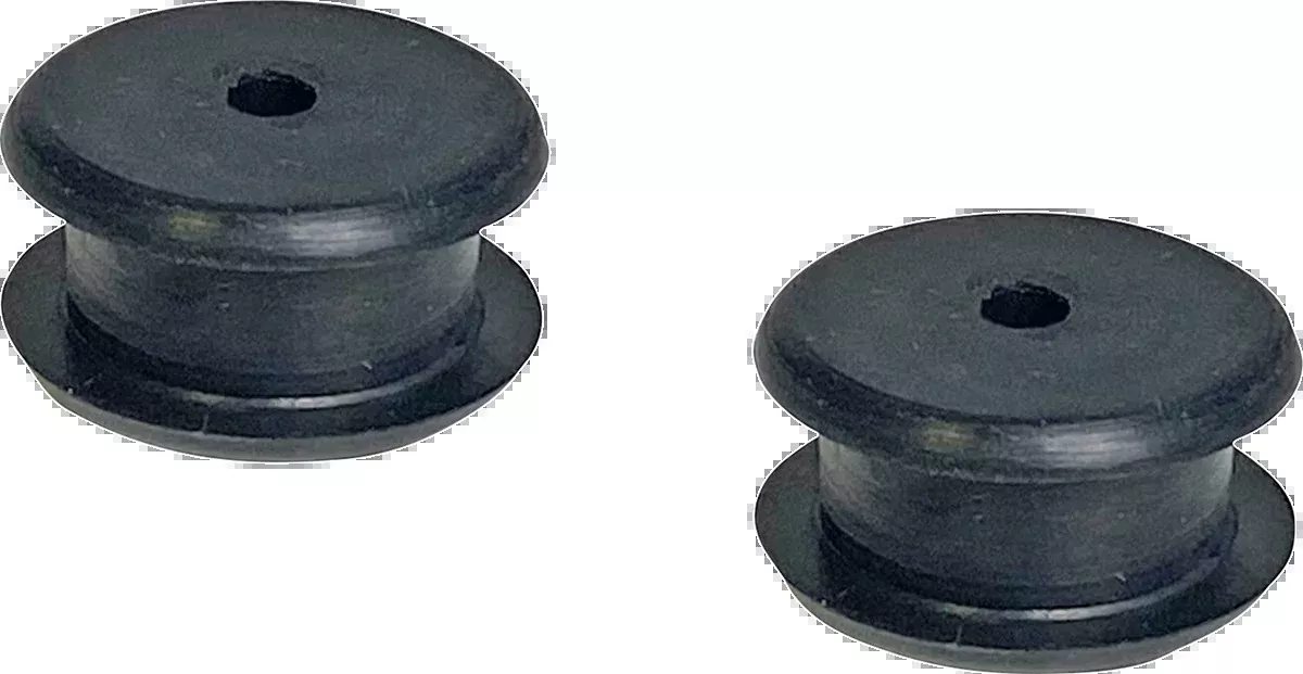 Custom Dynamics 4-Wire Dual Color Saddlebag Latch Lights Rubber Grommets