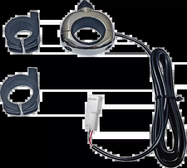 Custom Dynamics Auxiliary Handlebar Mounted On/Off Switch