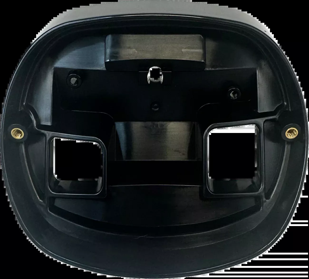 Custom Dynamics Black Taillight Base Plate for 2012-2024 Harley Dyna Softail