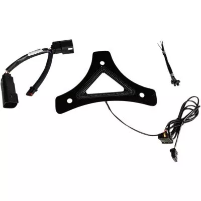 Custom Dynamics Dual Intensity Run/Brake LED Backrest Black Harley FLH/T 10-13