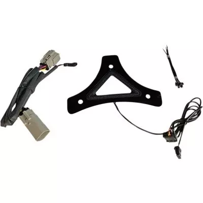 Custom Dynamics Dual Intensity Run/Brake LED Backrest Black Harley Trike 15-20
