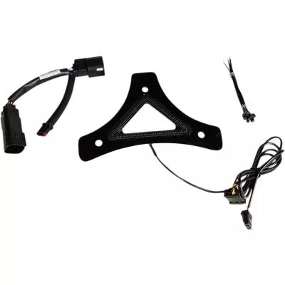 Custom Dynamics Dual Intensity Run/Brake LED Backrest Black Harley XL 04-20