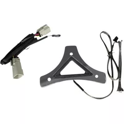 Custom Dynamics Dual Intensity Run/Brake LED Backrest Chrome Harley Trike 15-20