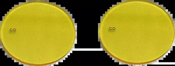 Custom Dynamics Fog Light Lens – Yellow