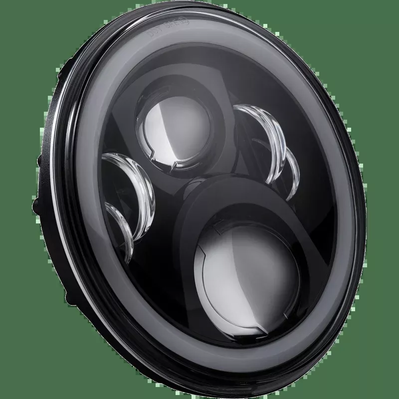 Custom Dynamics Headlamp 7" Prglw Halo