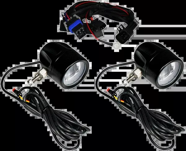 Custom Dynamics LED Fog Light – Indian – Black