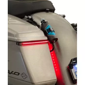 Custom Dynamics LED Low Profile Saddlebag Light for Harley 23-Up FLTRX FLHX