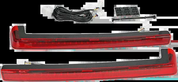 Custom Dynamics LED Run/Brake Tour-Pak Arms – Red Lens – ’06-’13