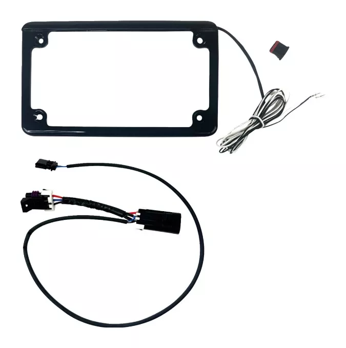 Custom Dynamics License Plate Frame Can-Am Maverick 2017-2026