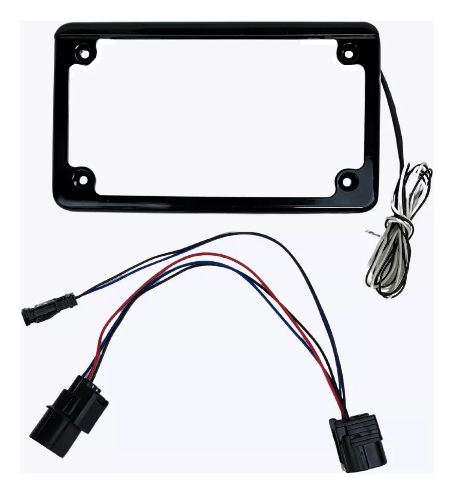 Custom Dynamics License Plate Frame With Tag Light Honda Talon 2019-2021