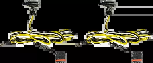 Custom Dynamics Micro Turn Signals – Dual – Amber/White – Chrome