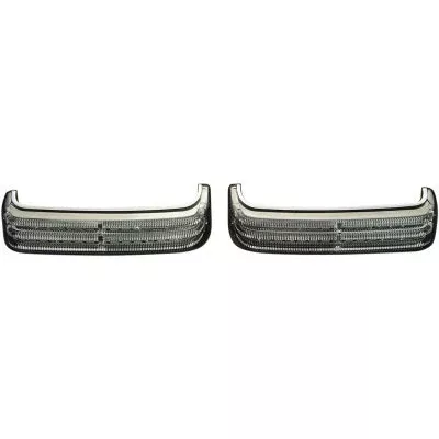 Custom Dynamics ProBeam Chrome Smoke LED Sequential Low-Profile BAGZ Light Harley CVO 10-13