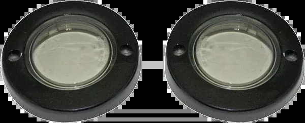 Custom Dynamics ProBEAM Flat Bezel Turn Signal Adapters – Black/Smoke