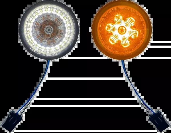 Custom Dynamics ProBeam Front Turn Signal Inserts – LED – Smoke Lens