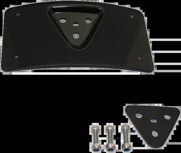 Custom Dynamics Radius License Plate Mount – Black