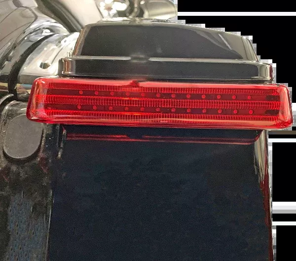 Custom Dynamics Saddlebag LED Lights – Sequential – Black/Red