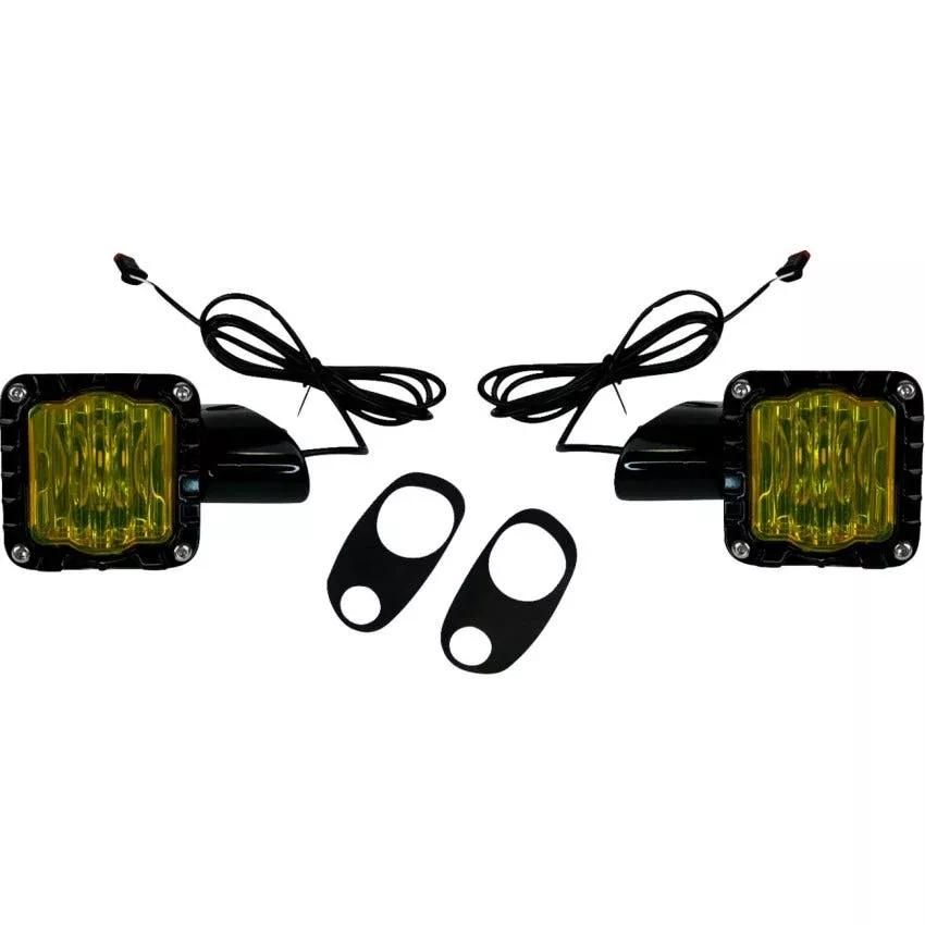 Custom Dynamics Shark Demon LED Front Turn Signals for Harley Road Glide Models