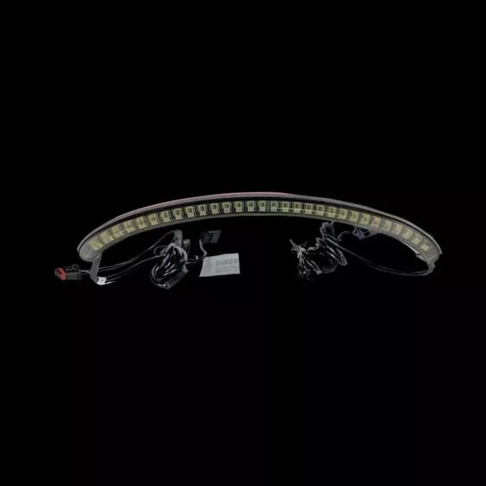 Custom Dynamics Smoke LED Taillight Integrated Turn Signals Harley Fat Bob 18-20